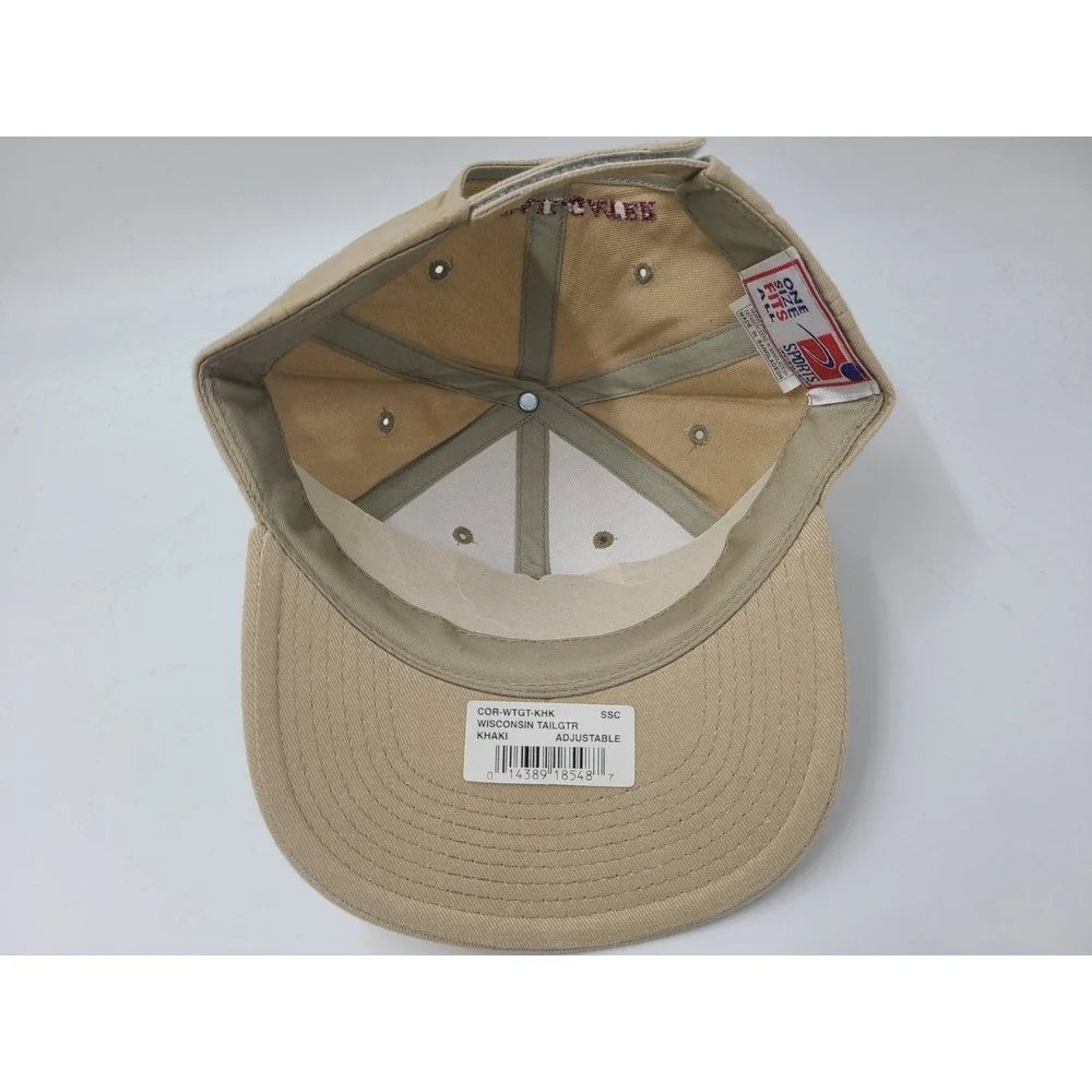Vintage Wisconsin Sesquicentennial 150 The Tailgater Sports Specialties Hat‎ Cap